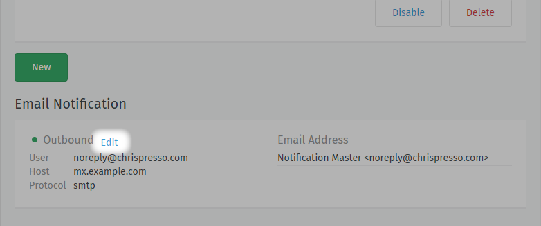 Neuer Email-Account-Dialog