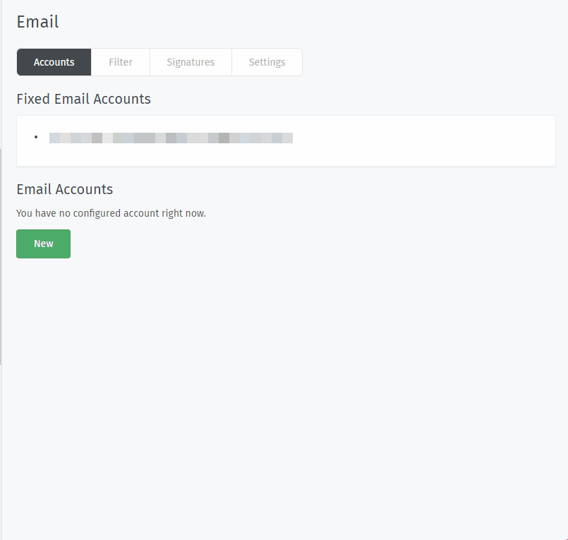 Neuer Email-Account-Dialog