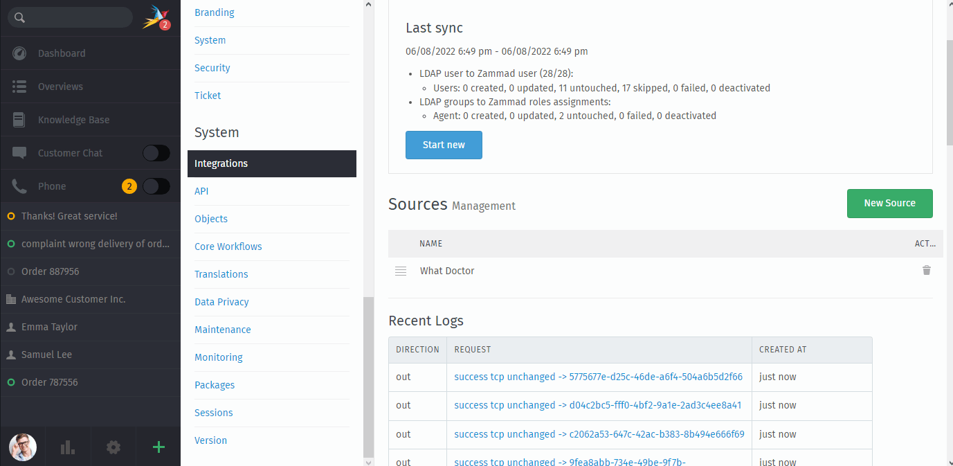 Screencast zeigt, wie eine neue LDAP-Quelle hinzugefügt wird