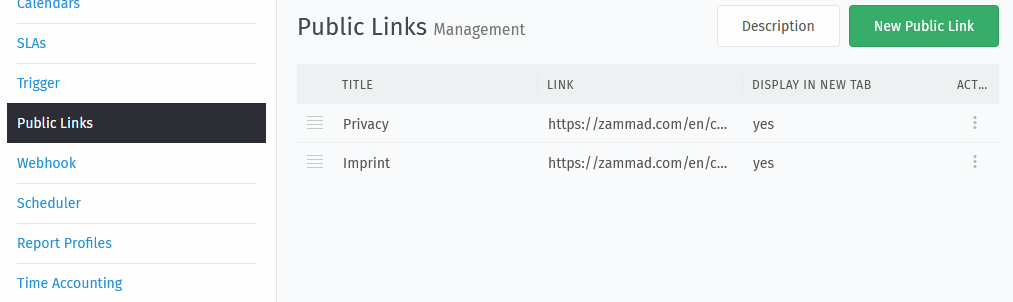 Screencast showing the public link cloning via ⋮ Actions → Clone