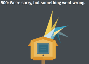 Error message