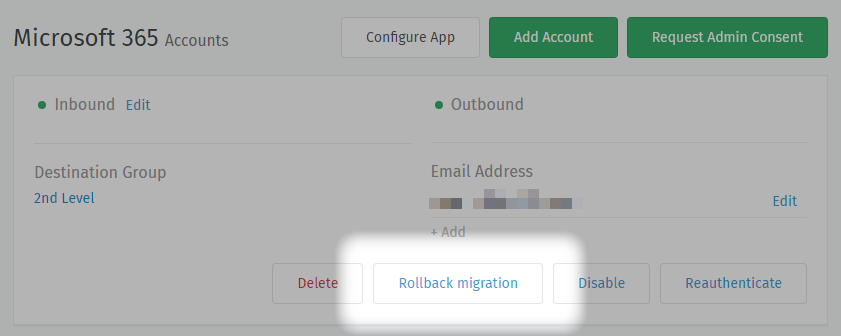 Migrate an existing email channel to Microsoft 365