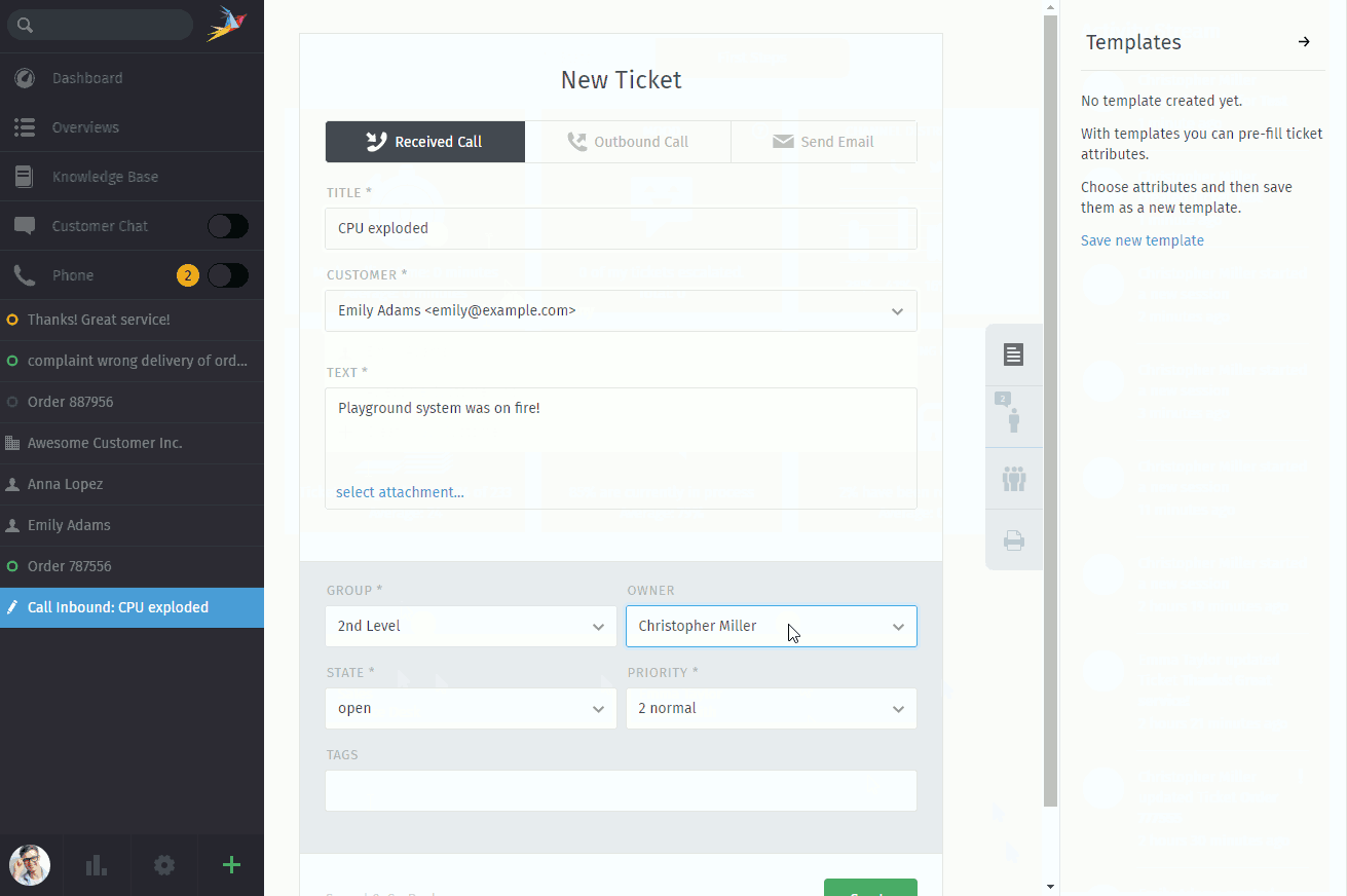 i-doit integration in Zammad's ticket pane