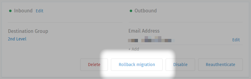 Migra un canale email esistente a Microsoft 365