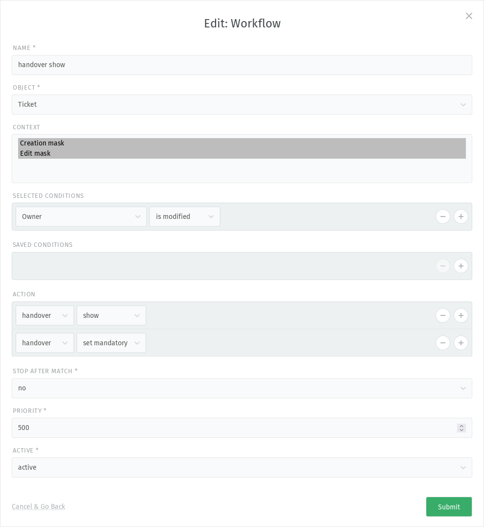 Lernen Sie anhand von Beispielen — Zammad Admin Documentation Dokumentation